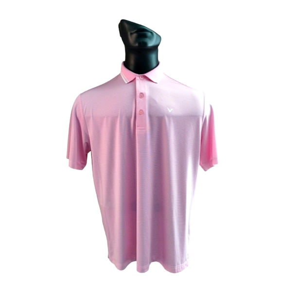 Callaway Opti-Dri Polo Shirt Men's Medium Short Sleeve - Picture 4 of 5